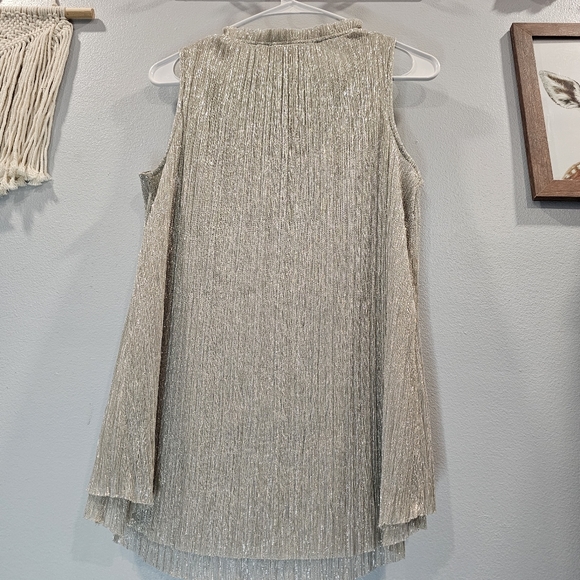 Anthropology shimmer smocked tank - Picture 6 of 16
